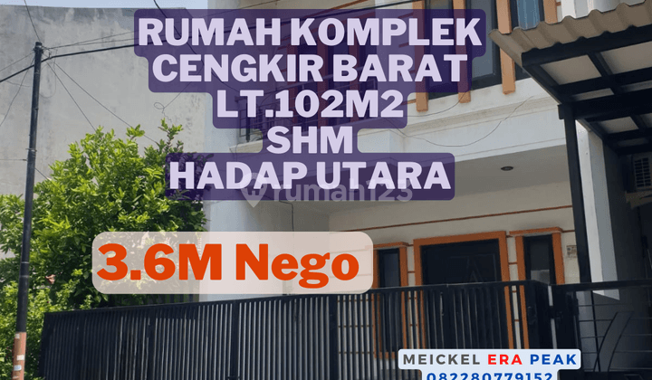 Nego Sampai Deal Dijual Rumah Cengkir Barat, Lt. 102, Hadap Uatra 1