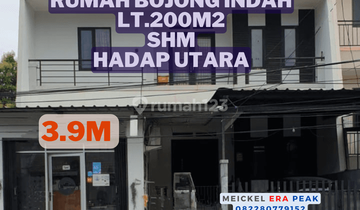 Bisa Kpr Dijual Rumah Bojong Indah, Lt.200m2, Shm, Hadap Utara 1