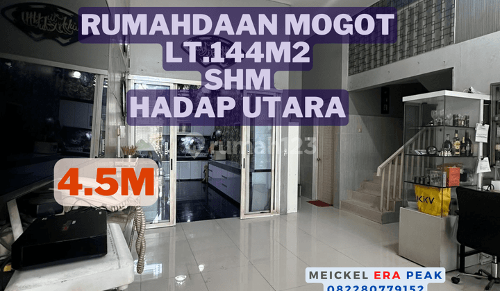 Bisa Nego Dijual Rumah Daan Mogot, Lt.144m2, Shm, Hadap Utara 1