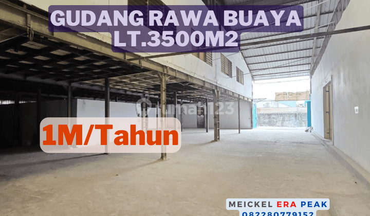 Lokasi Strategis Disewa Gudang Rawa Buaya, Lt.3.500m2 1