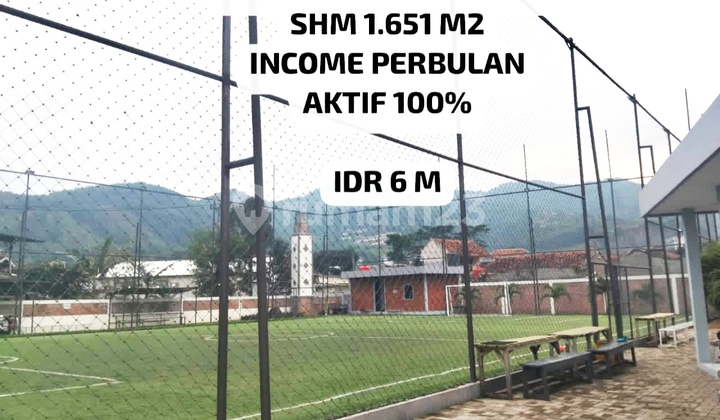 Dijual Bu Usaha Mini Soccer Sahabat Padel Lt.1651m² di Baleendah Kab. Bandung