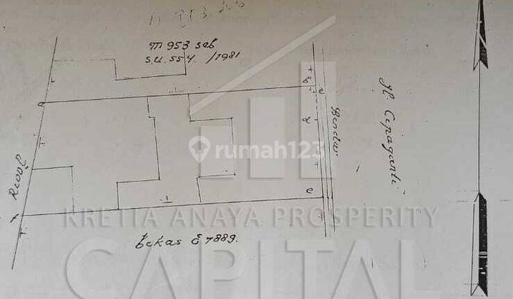 Jarang Ada Rumah Tia Hitung Tanah Jalan Raya di Cipaganti 2