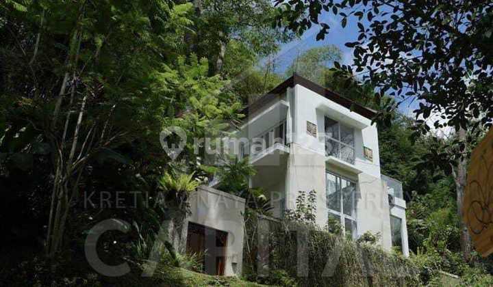 Tropical Villa with Modern Design and Scenic Natural Views in Dago Giri