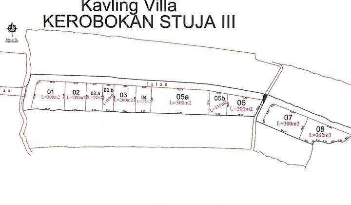 DiJual Tanah 200 m² di Raya Kerobokan SHM , 1,4 M 2