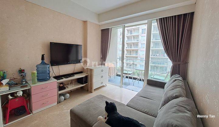 Apartemen Landmark type 1 BR,lantai 5,view taman