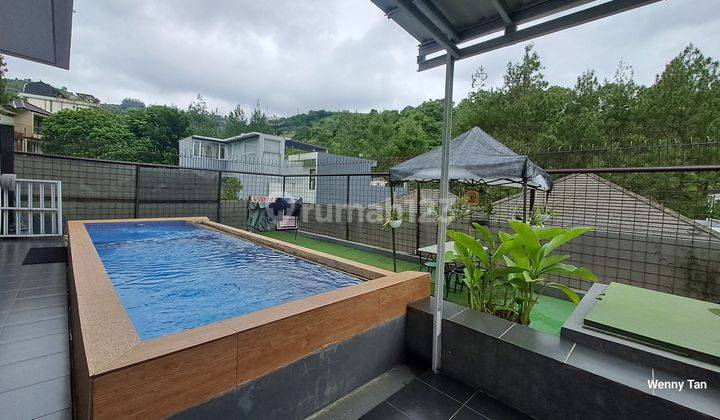 Rumah siap huni ada kolam renang di Resor Dago Pakar, cocok untuk rumah/villa 1