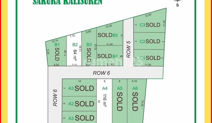 Area Inkopad Kalisuren Tanah Bogor Kalisuren SHM Per Kavling 4