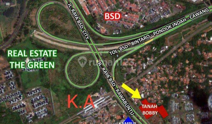 Tanah 6400 m² SHM BSD Lokasi Strategis Di RAWA BUNTU 2