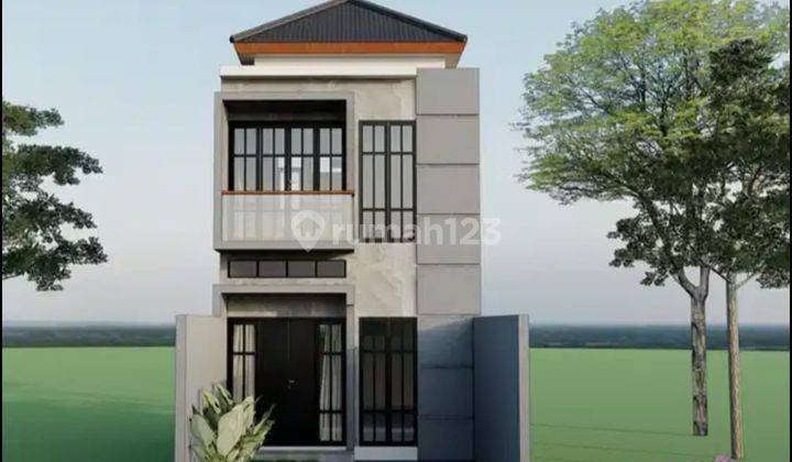 Rumah Baru 2lt Modern Minimalis Sejuk Di Bumi Puspitek Asri Bsd 1