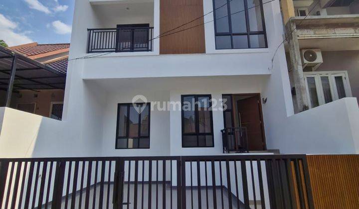 Rumah Baru 2lt Modern Minimalis Strategis  Di Serpong Bsd 1