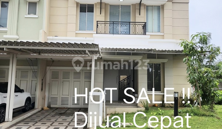 Rumah Siap Huni Cluster Maxwel Dijual Cepat di Gading Serpong