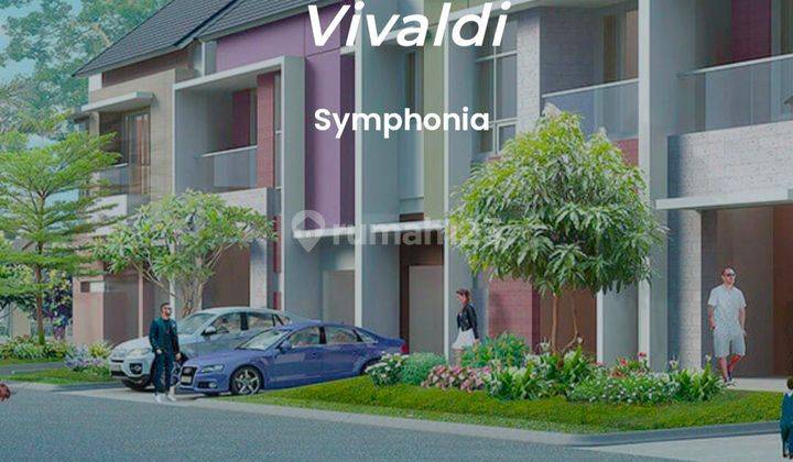 Rumah Cluster Vivaldi Siap Huni Sdh Renov Full Di Gading Serpong  1