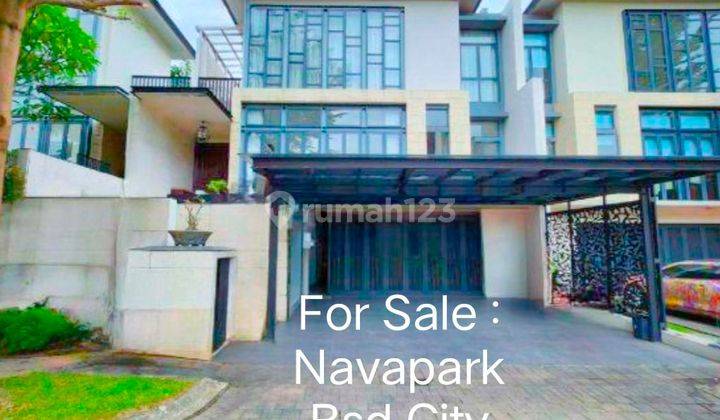 Rumah Sultan Dgn Private Pool Di Jual Murah Navapark Bsd City 1