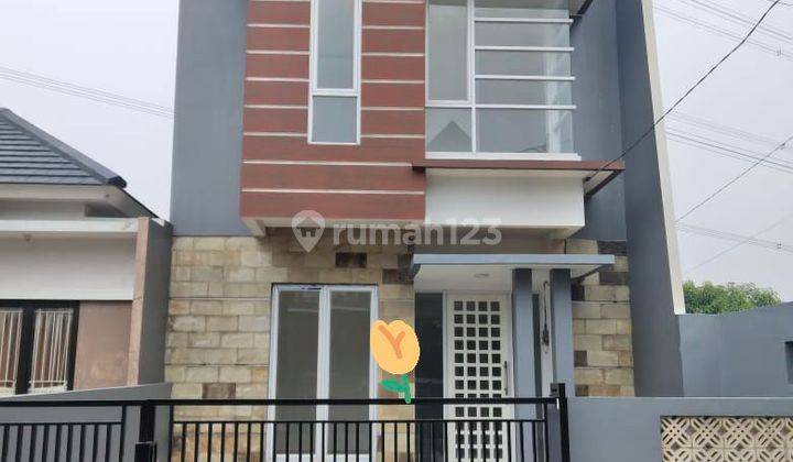 Rumah Moderrn Minimalis 2 Lt Siap Huni Cluster Di Sarua Bintaro 1