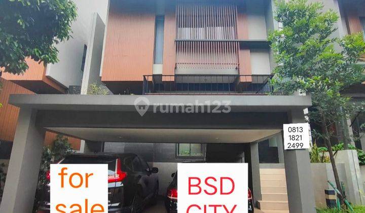 Rumah Cluster Elite Lokasi Bagus Strategis Di Bsd City 1