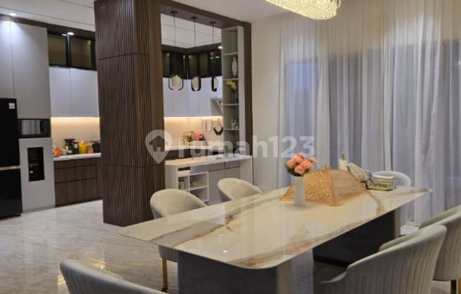 Rumah golf island 3 kamar tidur full furnished tinggal bawa koper