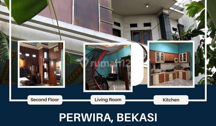 Turun Harga, Jual Cepat, Rumah 3 Lantai, 5 Menit Summarecon Bks 1