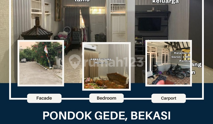 QUICK SALE: LARGEST & MOST AFFORDABLE LUXURY HOUSE IN PD GEDE, BEKASI