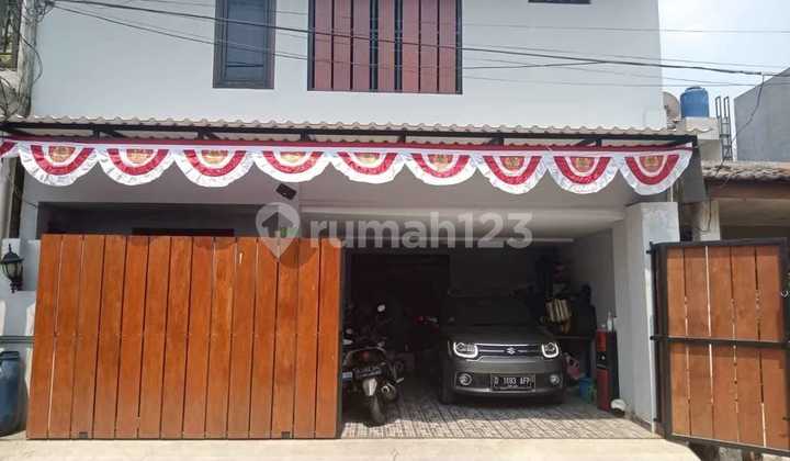 BANTING HARGA RUMAH MEWAH DI JATIKRAMAT BEBAS BANJIR, 5 MENIT LRT 2