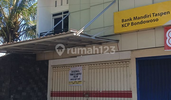 Strategic 2-Story Shop House in Bondowoso City - For Rent 2
