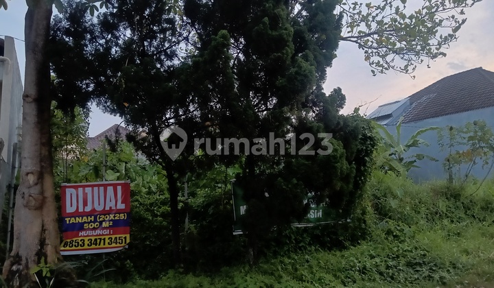 SHM land in Kaliwates, Majapahit Housing Estate, Flood-Free, Two-Car Road Access - For Sale SHM land in Kaliwates, Majapahit Housing Estate, Flood-Free, Two-Car Road Access - For Sale