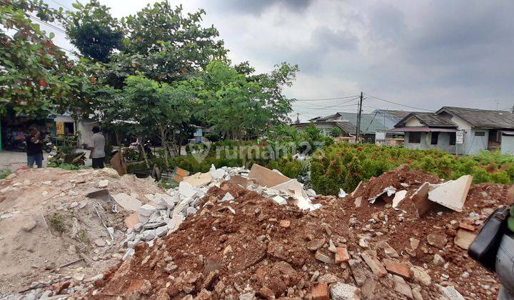 Tanah jual njop jalan utama ke galaxi cikunir dilewati angkot bekasi 11