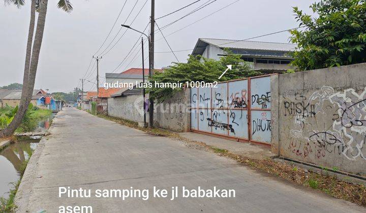 Tanah 2.7 Ha Di Teluk Naga Cocok Untuk Gudang  2