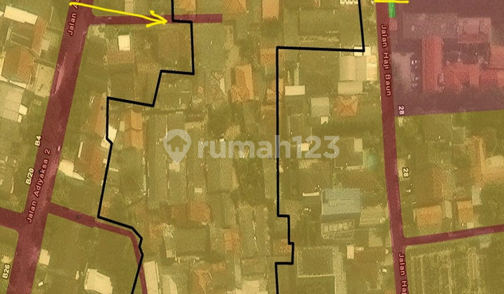 1.4 Ha Land in Lebak Bulus Rarely Available