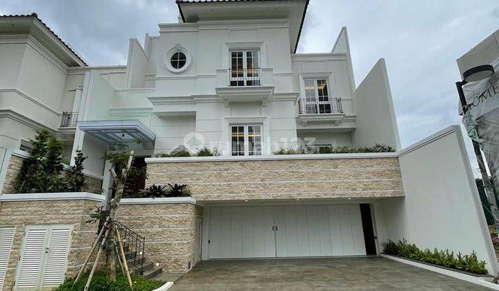 Rumah mewah dengan private lift di gandaria city 2