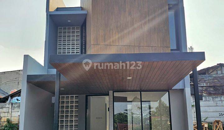 Rumah mewah bangunan full bata merah di bintaro sektor 2 2