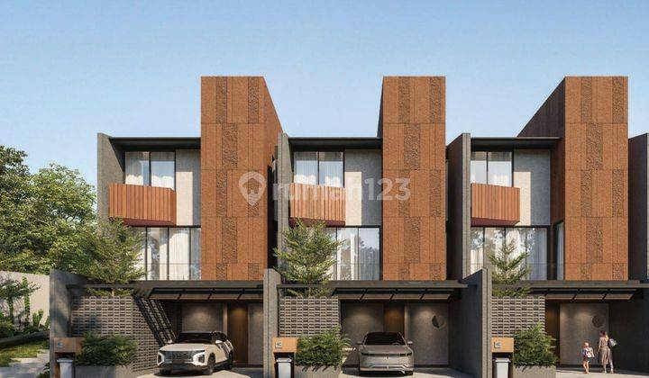 New Cluster 3 Lantai Modern Minimalis 10 Menit Mrt Lebak Bulus 1