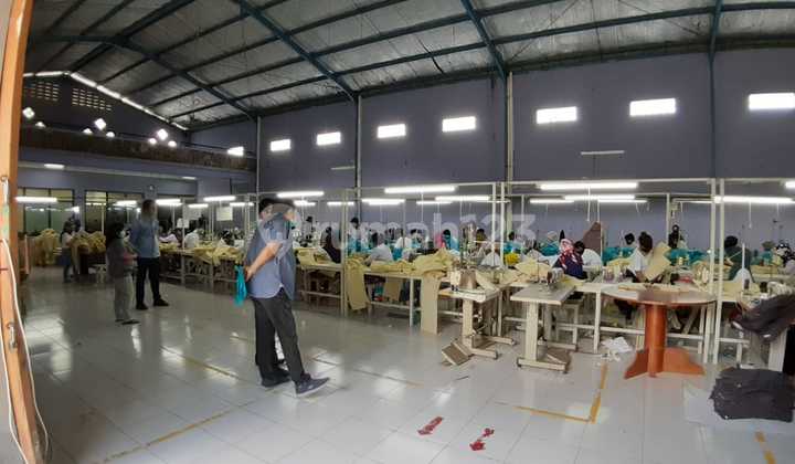 Dijual Cepat Gudang Bersih Akses Container di Cilampeni Katapang