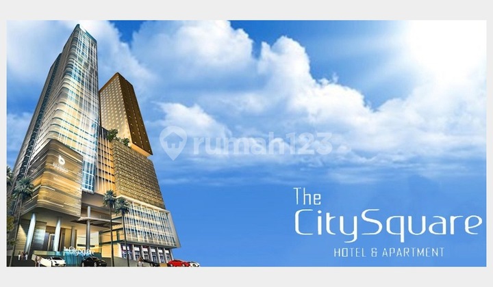 Dari 400juta jadi 175juta, Appartemen City Square, Strategis, Surabaya Kota