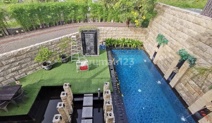 Dijual Rumah Dengan Konsep Villa Di Taman Hunian Satelit Surabaya Full Furnished dan Private Pool 1