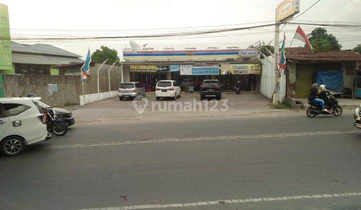 DI JUAL TANAH + BANGUNAN INDOMARET 1