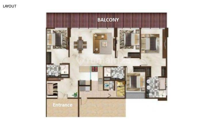 APARTEMEN GOLD COAST PIK  1