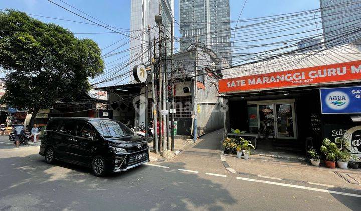 Rumah di Cideng Timur Raya,Pinggir jalan,SHM 1