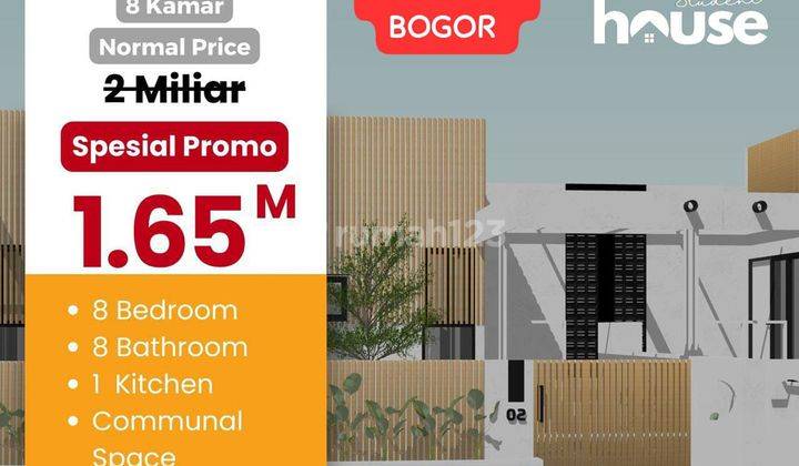 Rumah Kost 2 Lantai Dekat Kampus Ipb Dramaga Bogor 1