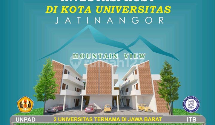 Jual Kosan Dekat Itb dan Unpad Jatinangor View Pegunungan