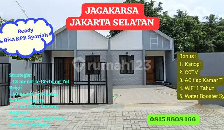 Dijual Rumah Ready Murah Dekat Tol di Jagakarsa Jakarta Selatan