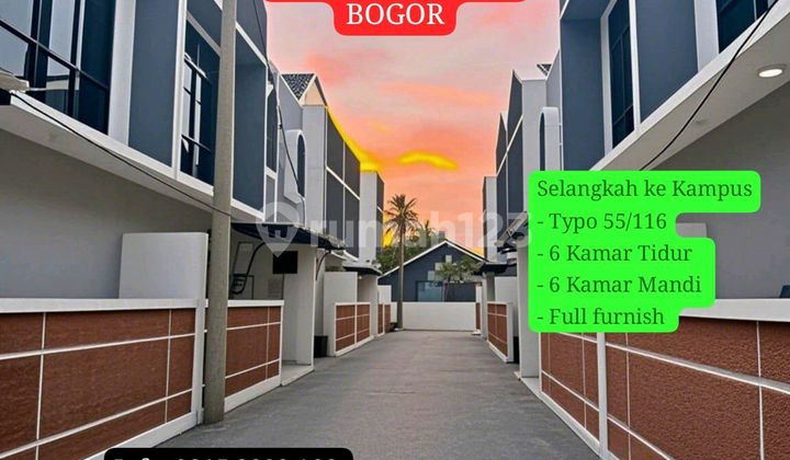 Boarding House For Sale Near IPB Dramaga Campus 3 Floors