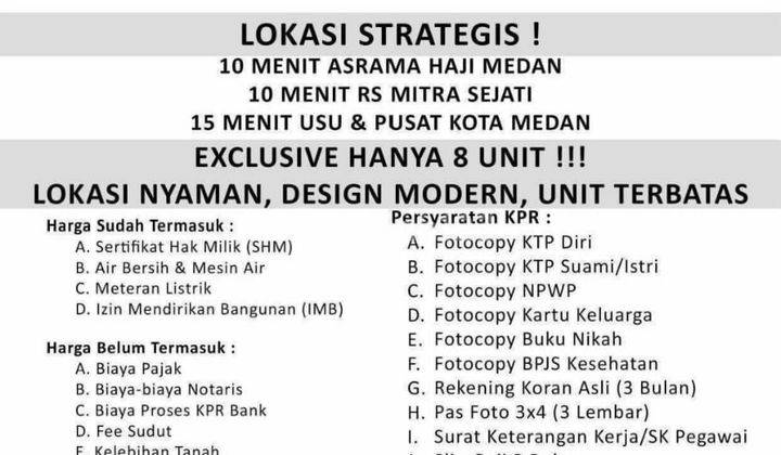 Exclusive Hanya 8 Unit. Johor Sakinah 2 Medan Johor 2