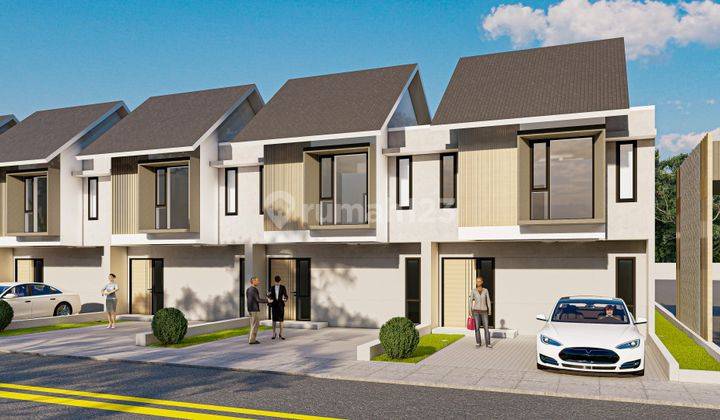 Rumah cantik Minimalis 2 lantai Kota Simpang Selayang Medan 1