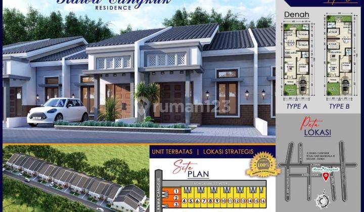 Hunian didalam Cluster Rawa Cangkluk Residence Tengah Kota Medan 1