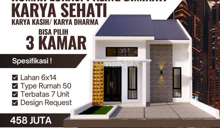 Dijual Rumah Lokasi Nyaman Strategis Di Tengah Kota Medan Johor 1