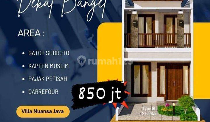 Rumah Modern berkonsep JAWA di Kawasan Kapten Muslim Kota Medan 2