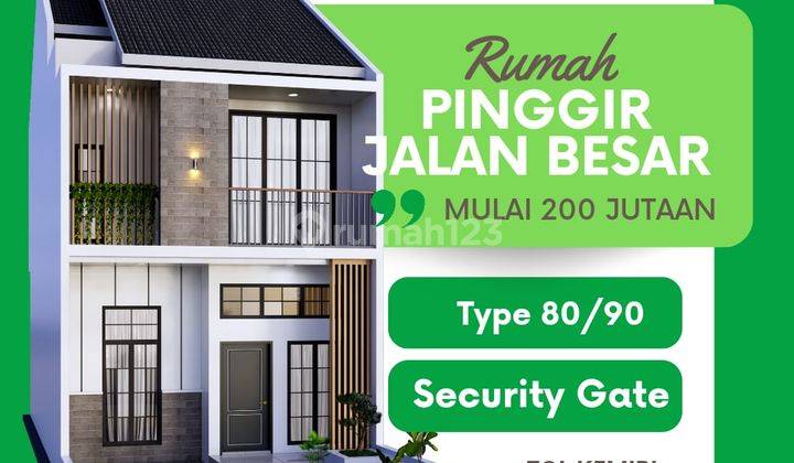 RUMAH STRATEGIS PINGGIR JALAN LINTAS SUMATERA LUBUK PAKAM 2