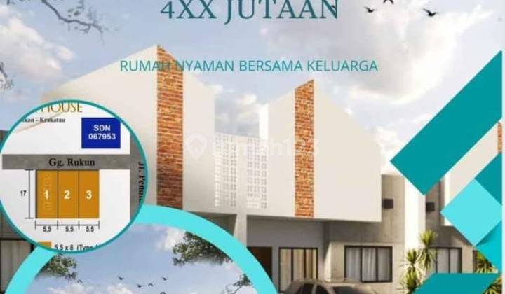 Hunian Terbaru KRAKATAU MILENIAL HOUSE Jalan pendidikan Medan 2