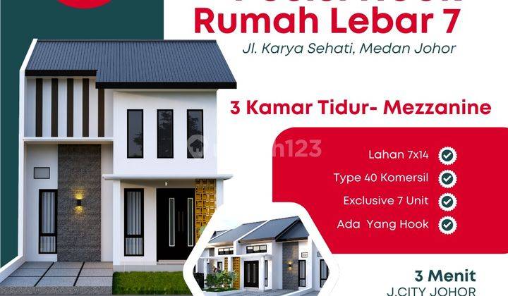 Rumah Mewah 4XX Jutaan Cluster Ekslusif MEDAN JOHOR  2