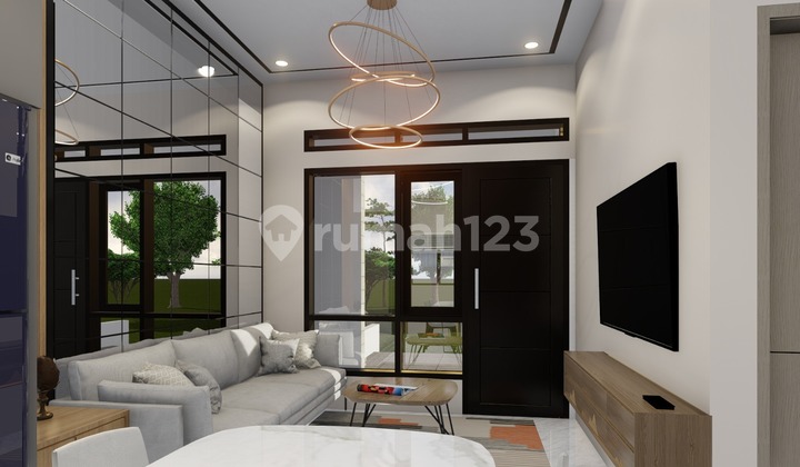 Rumah modern Minimalis dilokasi Asri dan Sejuk di Marelan Permai 1